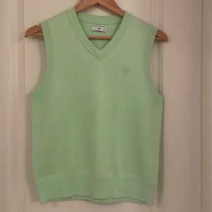 TNA vest lime green size XS